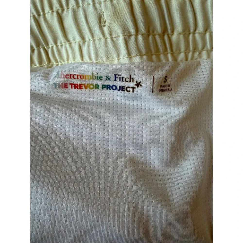 Abercrombie & Fitch Trevor‎ Project Tie Dye Swim Trunks Mens Small Pastel Pride